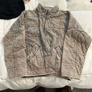 Quilted Tan Jacket